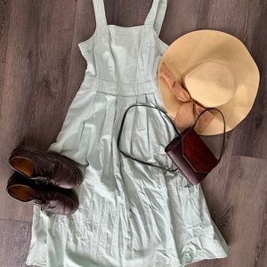 Light Denim sundress with pockets